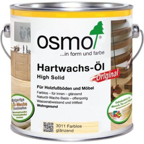 Osmo Hartwachs-Öl Original Farblos Glänzend 0,75 l - 10300162 (1/2)