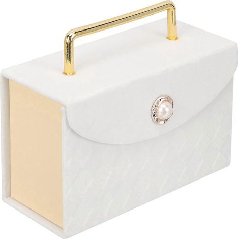 Coffret cadeau avec poignée et fermeture magnétique, coffret cadeau de mariage, boîte d'emballage cadeau-17.00X14.00X7.00CM (1/3)
