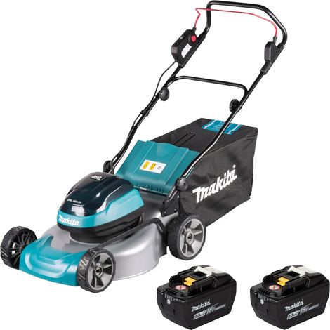 Tondeuse à gazon sans fil Makita DLM 466 Z 36 V (2 x 18 V) 46 cm Brushless Solo - sans batterie, sans chargeur (1/5)