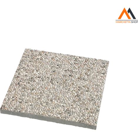 BASE GHIAINO LAVATO cm. 40 x 40