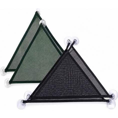 Hamac pour Reptile, Filet Hamac Terrarium 33x33x33cm, Hamac pour Lezard, Ventouse Respirant pour Repos Barbe de Dragon, Gecko
