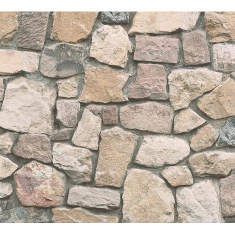 A.S. Creation Il Decoro 692412 Papiertapete Steinoptik 0.53 m x 10.05 m Braun (1/5)