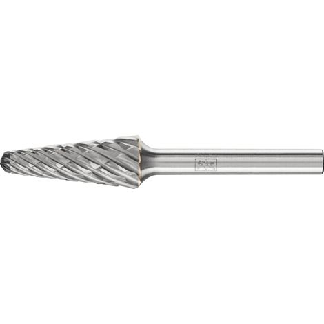 PFERD TOOLS Hartmetall Hochleistungsfrässtift CAST Rundkegel KEL Ø 12x30mm Schaft-Ø 6 mm für Gußeisen