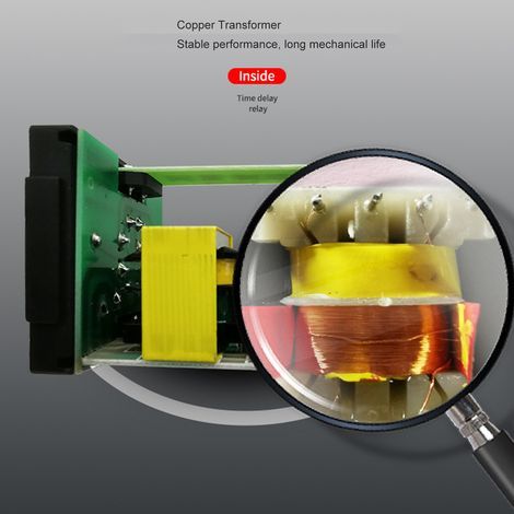 Relé de tiempo multifuncional, con pantalla LCD, base de 1 pin, 0,1 s - 99 h, estable en ciclo de 24 V CC, TIGHTENING (1/5)