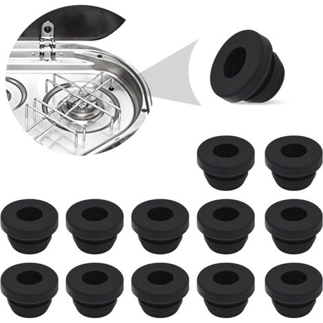 12 rostfreie Gummispitzen für Dometic-Campingkocher, 5 mm