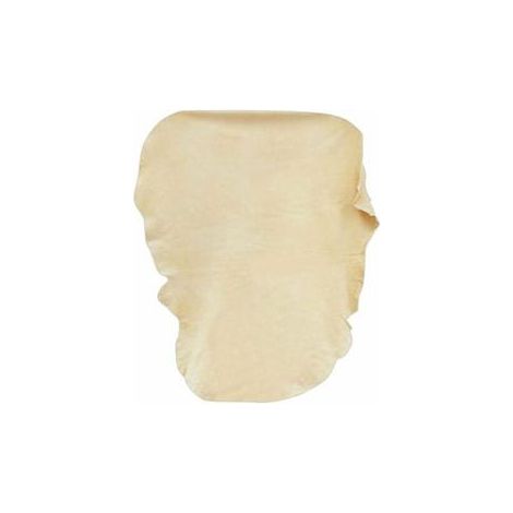 Peau de Chamois Naturelle (L/90x60cm), Chamoisée Cuir Véritable pour Verre Miroir Vitre dans Voiture Moto Cuisine Salle de Bain Maison Bureau (1/5)