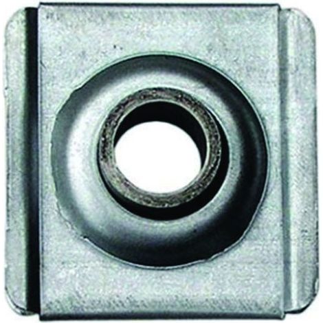 Cuscinetto per avvolgibili quadro a sfera per supporto a legno - mm.35x45h. - foro Ø mm.12 - 10 pz
