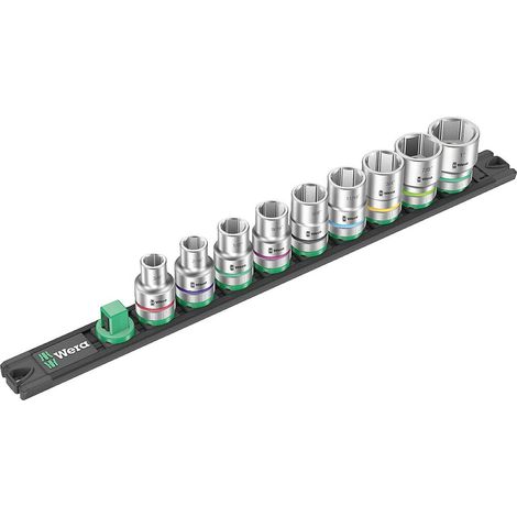 Wera Nuss-Magnetleiste C Imperial 9 pièces noir (1/5)