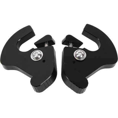 Paire de porte-bagages rotatif LeftRight Sissy Bar Kit de clips de loquet d'amarrage CNC en aluminium convient pour les tournées (1/5)