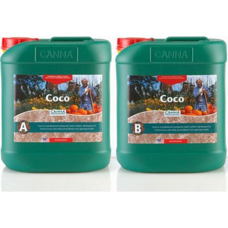 Canna - Coco A et B - 2 x 5L - Engrais de croissance et floraison bi composants (1/3)