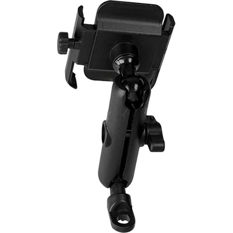 Support de téléphone à dégagement rapide pour moto, vélo, adapté à la plupart des appareils mobiles de 10,2 à 17,8 cm pour une installation facile, poignée de téléphone de moto (1/5)