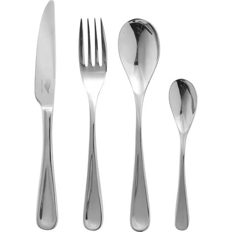 Ménagère Arques 16 pièces inox 430+420 couverts complets (1/4)