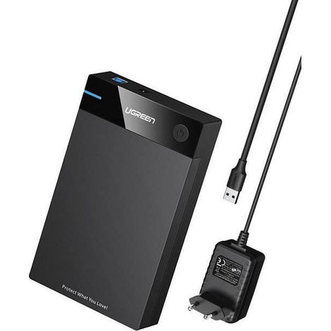 Ugreen Bahía HDD SATA 3.5 - Negro