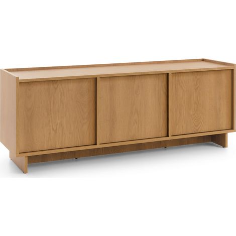 Selsey Yasumi - TV-Lowboard, Eichenholzoptik, 147 cm (1/5)