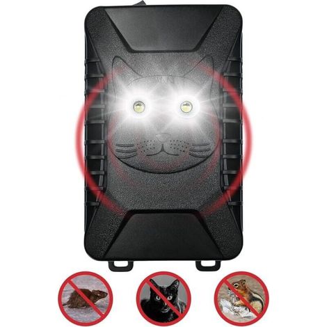 NALOOKAMIC Répulsif Ultrason Anti Rongeur pour Voiture, 3 Modes d'alimentation, Repulsif Pigeon avec Stroboscopique LED, pour Anti Taupe Fouine Martre Ultrason Souris et Rats, Protéger Voiture Garage (1/4)