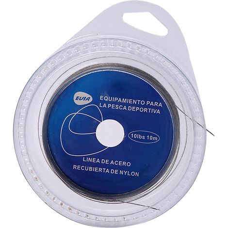 Fil d'acier tressé 7 brins 10m haute résistance pour pêche en mer (10lb) (1/5)