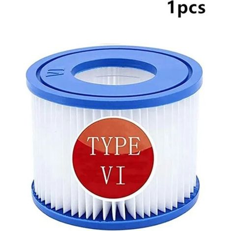 jardin piscine Filtre de piscine, Type cartouche, facile à nettoyer, lavable, 1 pièces (1/5)
