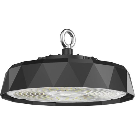 Campana LED Industriale UFO 150W 200lm/W MOSO Regolabile  HBM 6000K Bianco Freddo