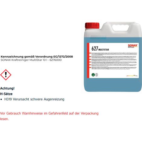 SONAX Kraftreiniger MultiStar 10 l - 6276000 (1/4)