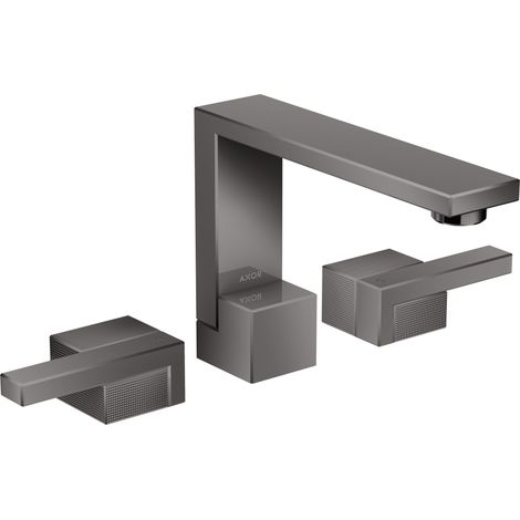 mezclador de lavabo de 3 agujeros AXOR Edge 130 con residuos