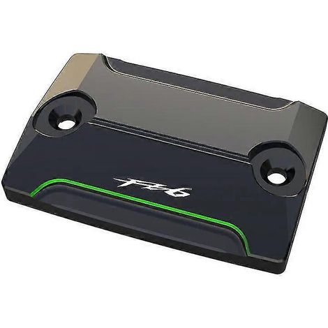 Motorradzubehör: Bremsflüssigkeitsbehälterdeckel für Vorder- und Hinterradbremse, passend für Yamaha FZ6 (2004–2009), FZ6R (2009–2012), FZ6 LOGO2