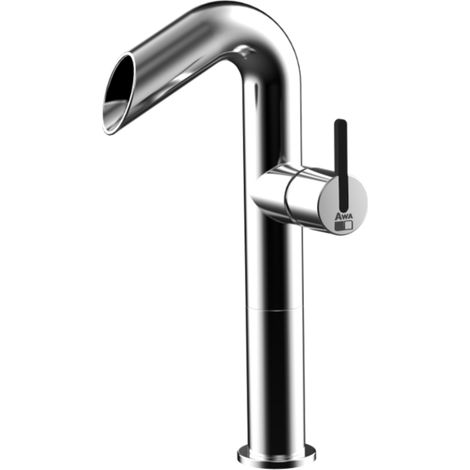 Mitigeur lavabo haut bec cascade chromé INKY C099-Cr AWA (1/4)