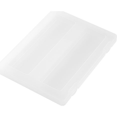 Étui transparent A4 pour dossiers, étui en plastique pour documents, porte-documents, boîtes de rangement pour photos et autres documents. (1/5)