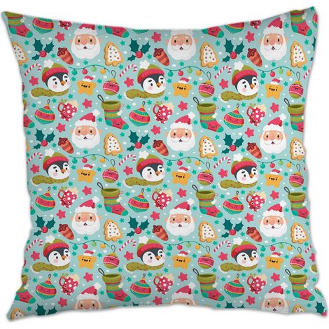 Housse de coussin moderne design déhoussable pour cadeaux pour petite amie et petit ami (1/5)