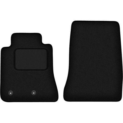 Tapis avant noirs pour : Ford Mustang MK6 coupé (2014-)