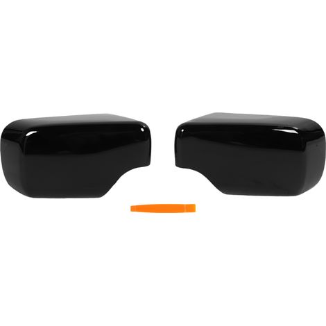Jiawu Hochglanzschwarze Schutzleisten-Abdeckkappen für 3er BMW E46 (1998–2005), Kappe (1/5)