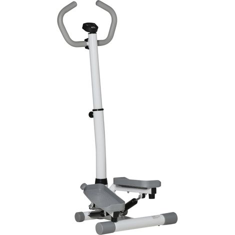 Stepper doméstico HOMVRA con pantalla LCD, resistencia regulable y manillar ajustable (1/5)