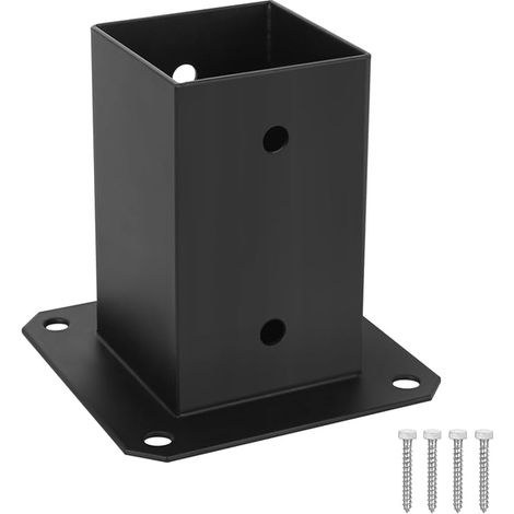 Support Poteau Bois à Visser 90x90x150 mm (1/5)