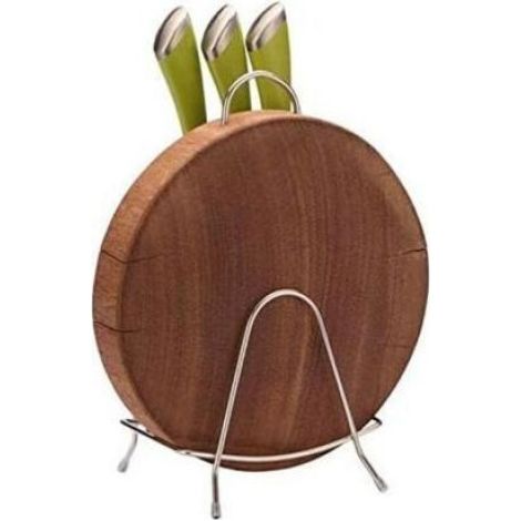 Support Planche À Découper - Acier Inoxydable - Pour Cuisine Armoire Garde-Manger - 1 Pièce (1/5)