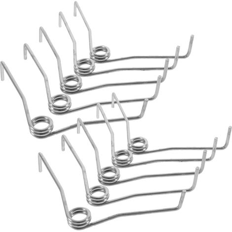 10 Pièces de Ressorts en Acier Inoxydable pour Sécateurs à Main, Ressorts de Remplacement Robustes, Faciles à Ranger, Accessoires pour Ébrancheurs de Jardin (1/5)