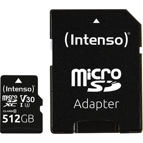 Carte microSDXC INTENSO 3433493, 512 Go (1/2)