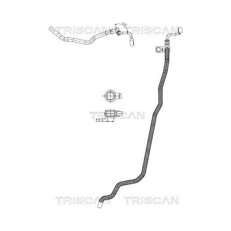 Tuyau hydraulique, direction TRISCAN 8516 29089 AUDI 4F1 422 891 A 4F1 422 891 L