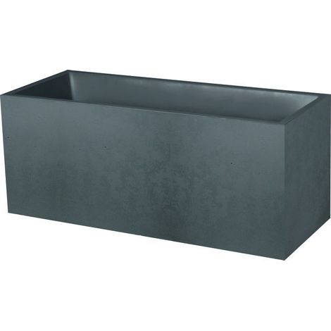 Pflanzkübel Basalt Up Grau 98 Liter - Eda