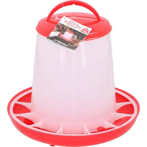 Geflügelfutterautomat 3kg Ø25x26cm Tierfutter