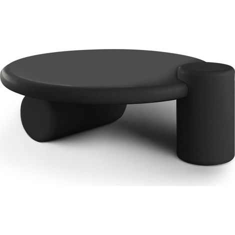 Table Basse Asymétrique "Eloy" 100cm Noir (1/4)