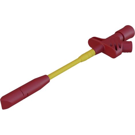 Hirschmann Test & Measurement KLEPS 2700 rt Morsetto di derivazione Connettore 4 mm CAT III Rosso
