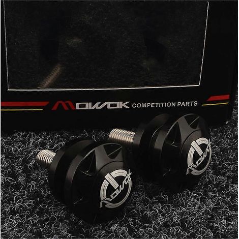 Convient aux Kawasaki Z1000 Z800 ZX10R 6R ER6N F VERSYS650, vis de démarrage modifiées (entièrement noires, 8 mm). (1/5)