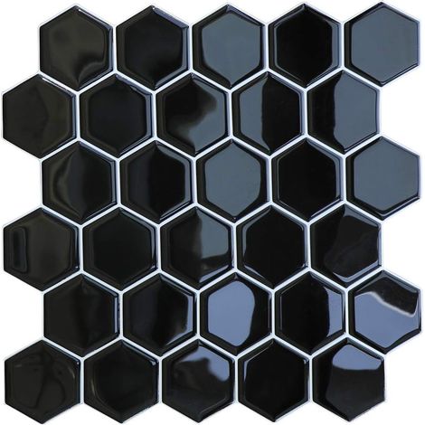 Credence Adhesive Cuisine, Stickers Carrelage pour Salle de Bain, ImperméAble Carrelage Adhesif Carreaux de Autocollant Mural DéCoratif 4 Pièces