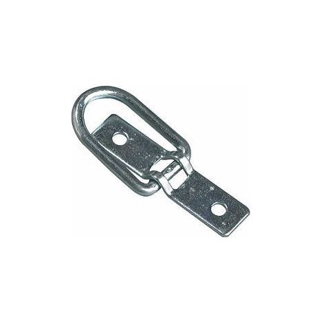 Pontet Rabattable en Acier Zingué