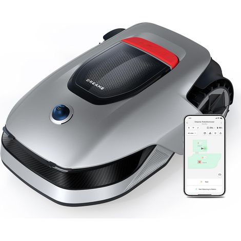 [PRODOTTO RICONDIZIONATO] Dreame A1 Robot rasaerba intelligente, rasaerba robotizzato perimetrale wireless, area di taglio fino a 2000 m², navigazione LiDAR 3D wireless, mappatura avanzata, 80-90% al 