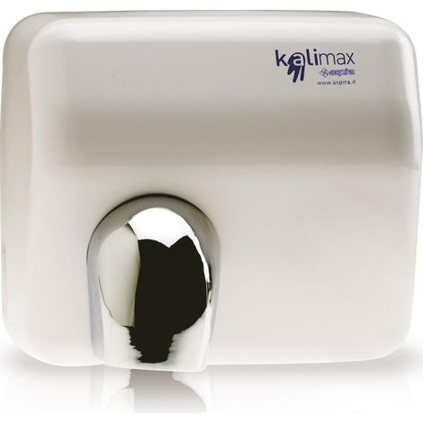 Asciugamani elettrico automatico con funzionamento a fotocellula serie kalimax 25a-vb 2300 watt - m³/h 210 - dim. mm (lxpxh): 260x210x235 ASPIRA (1/2)