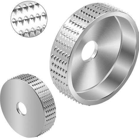 Disque Bois Meuleuse Disques de Meulage pour Façonner Roues pour Meuleuse d'angle 75 mm x 20 mm pour Façonner Meuler et Couper le polissage du bois la finition (1/5)