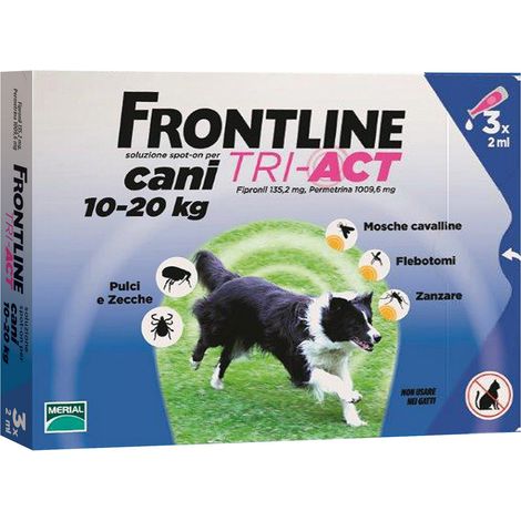 Frontline Tri-Act 10-20 Kg 3 Pipette (1/2)