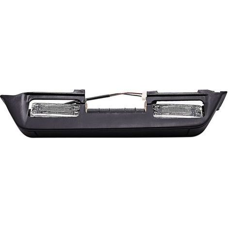 Lumière de plaque d'immatriculation arrière pour Mitsubishi Pajero – Plastique noir – Installation facile – Éclairage LED haute fiabilité (1/5)