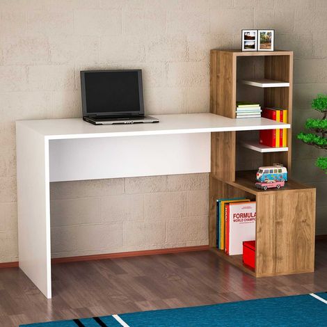 Bureau d&039étude en noyer blanc 18mm (1/5)