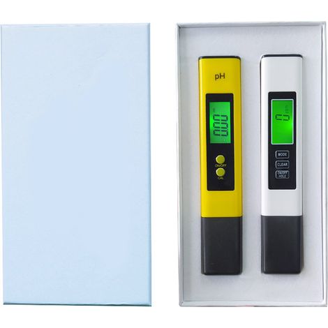 1 stylo testeur TDS, pH et température, mesure de conductivité EC, portable et robuste pour analyse eau (1/5)